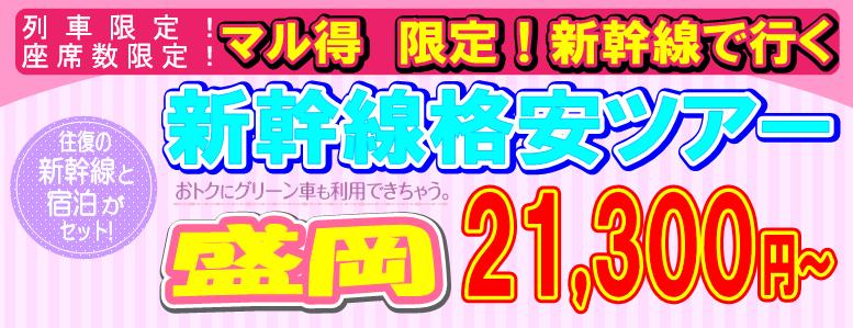 盛岡格安新幹線ツアー